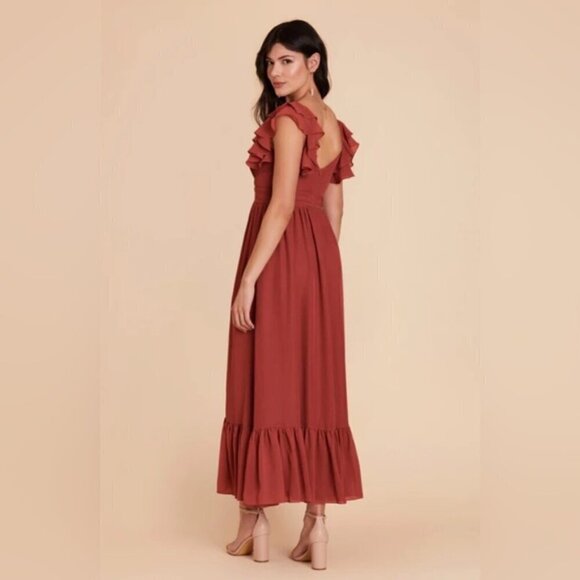 Birdy Grey - Women's Michelle Dress Chiffon - Spice. Size: M. NWT. (1643) - Picture 9 of 13